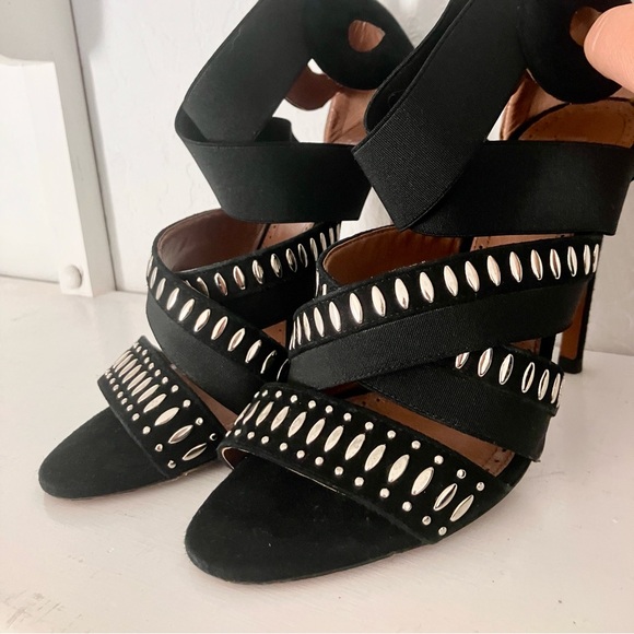 Black Alaia Paris Heels - Picture 6 of 14